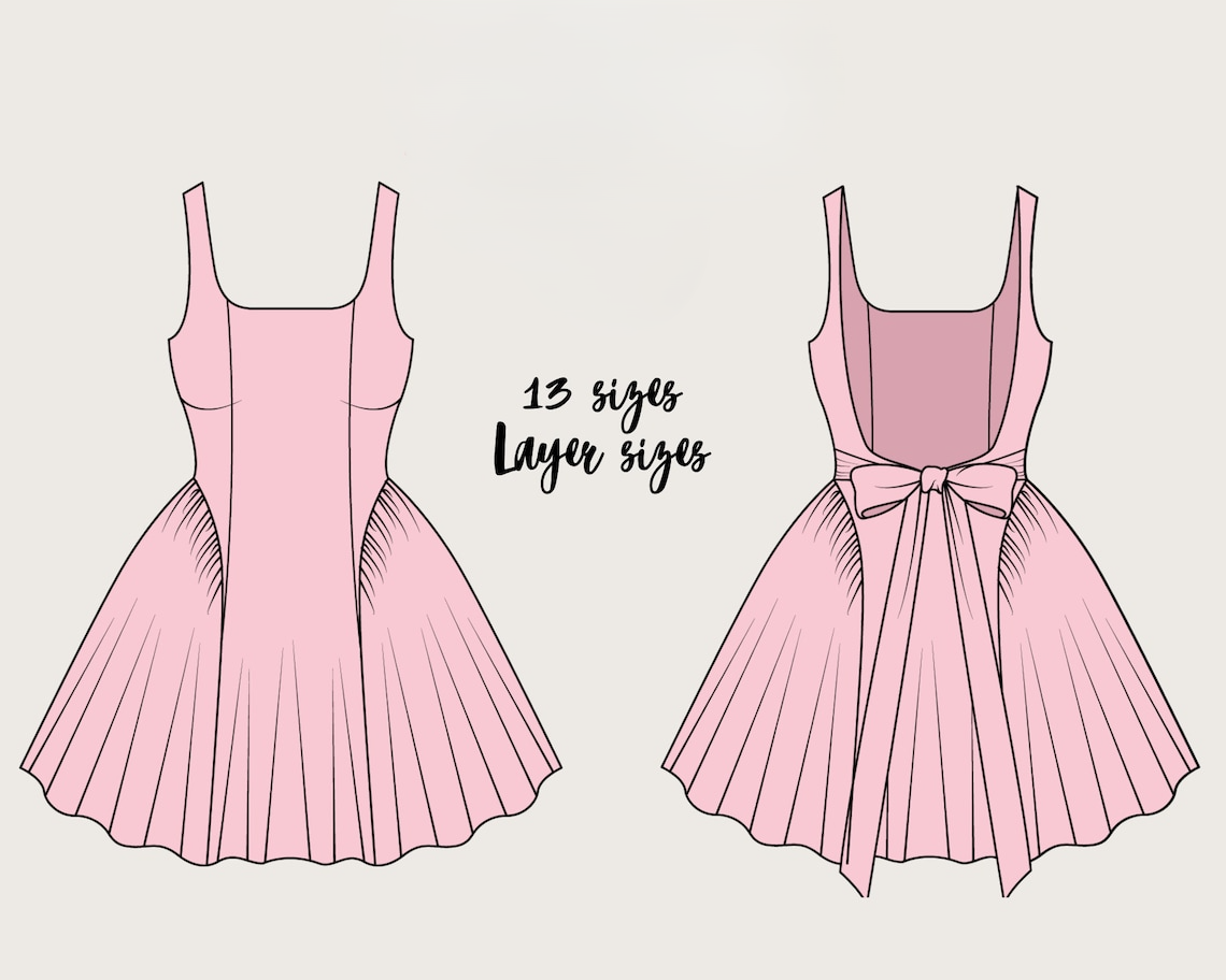 Begonia dress pattern