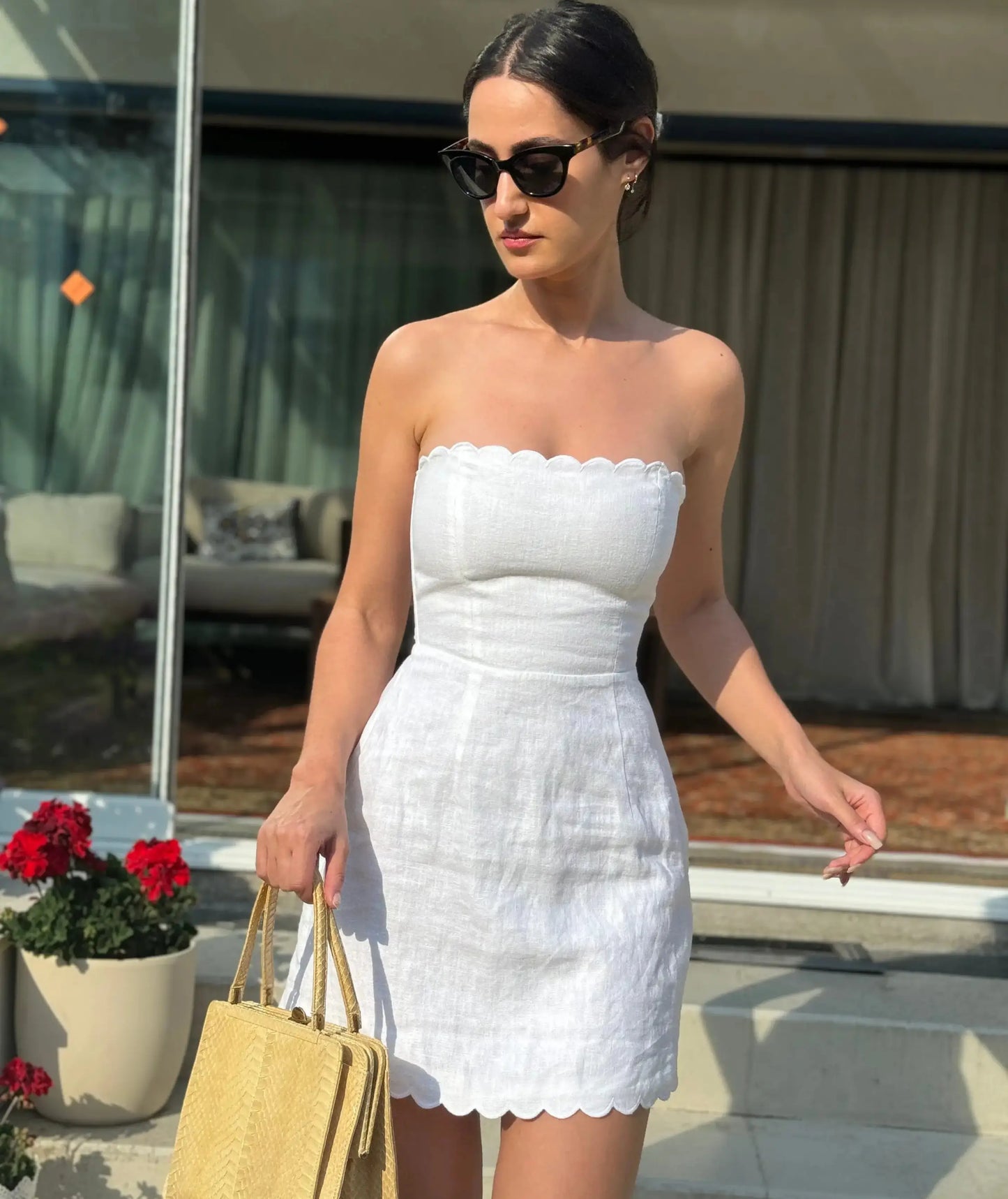 Strapless Bustier Dress Beginner Pattern