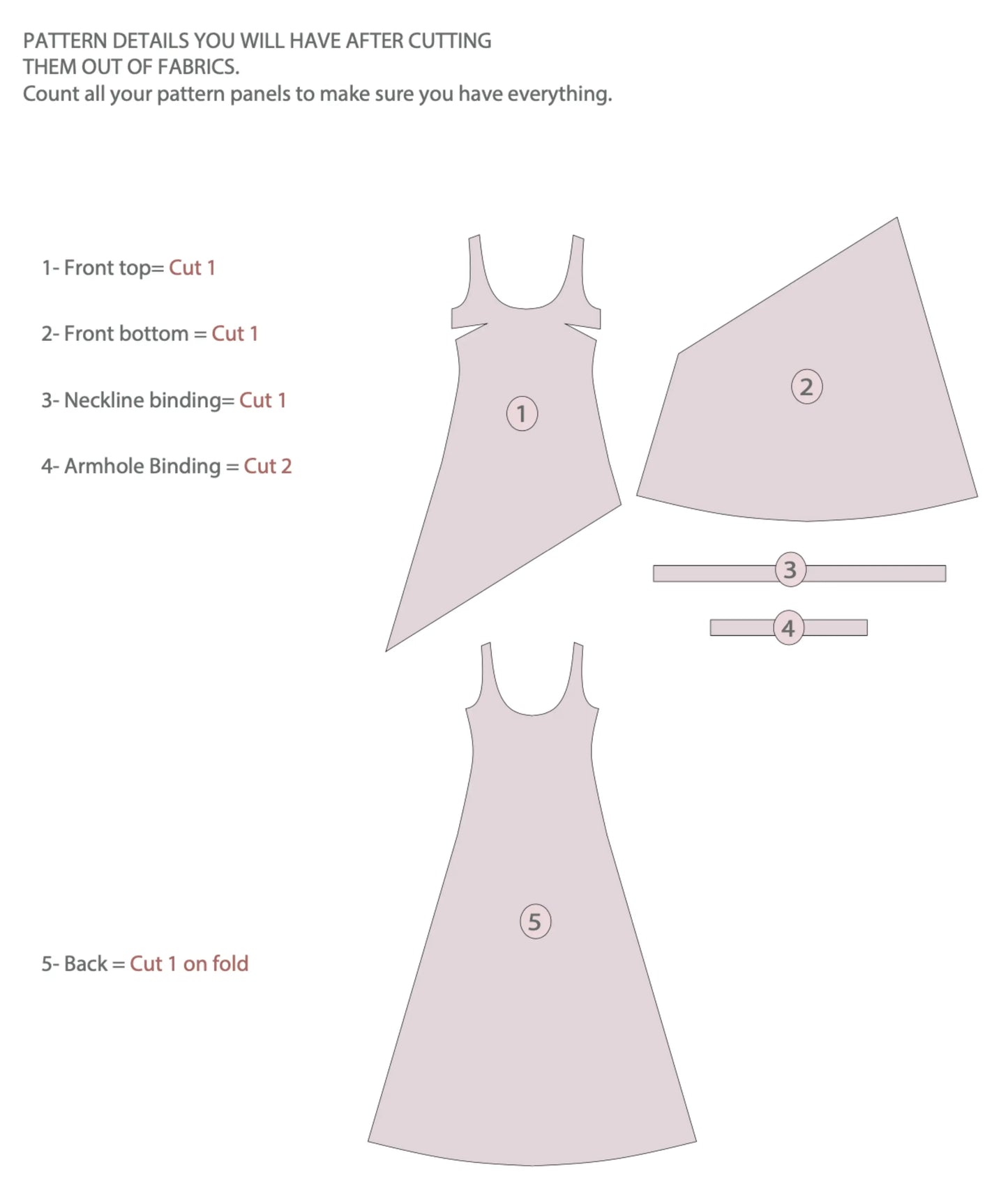 Maxi Bias Slip Dress Sewing Pattern