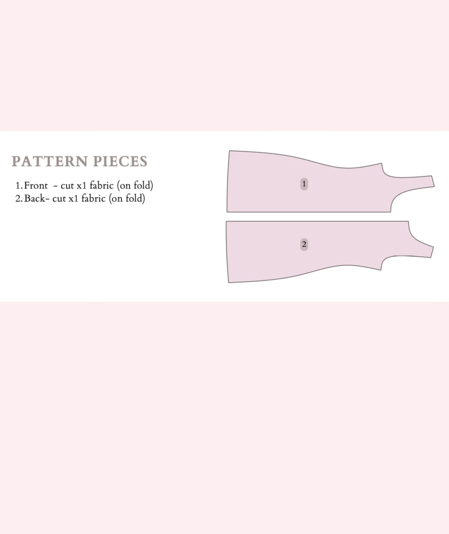 Tank Dress Beginner PDF Pattern