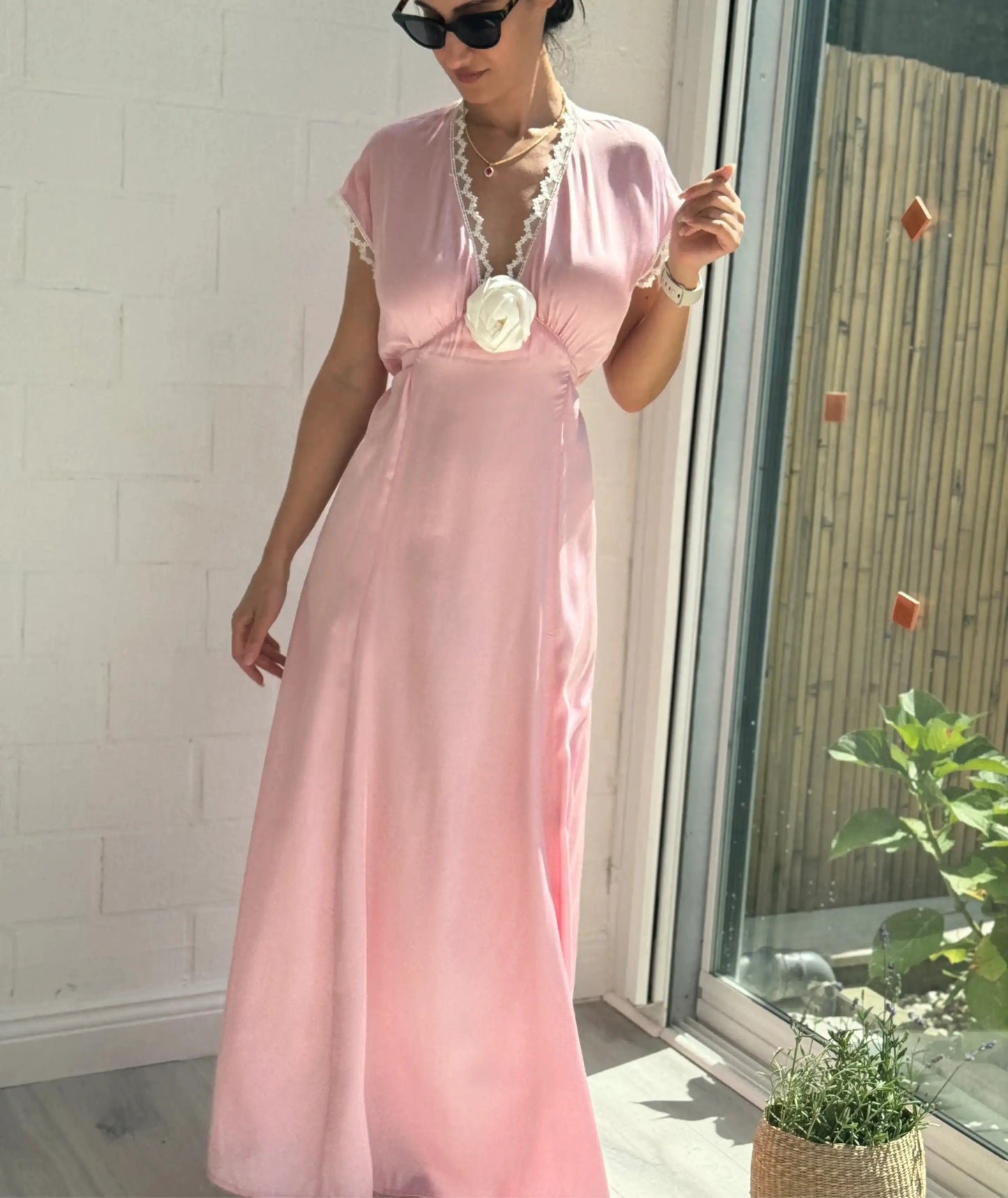 Womens Beginner Sewing Pattern Vintage Maxi Dress