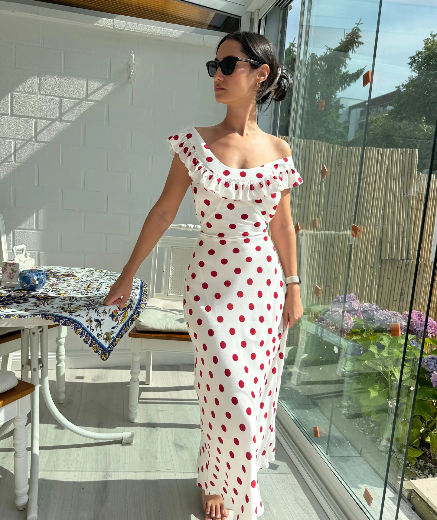 Slip Off Shoulder A Line Maxi Dress | Easy Sewing Pattern