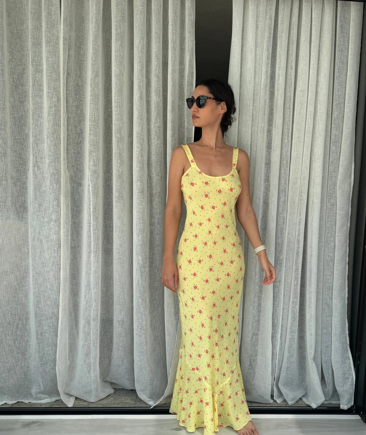 Maxi Slip Dress Fishtail Beginner Sewing Pattern