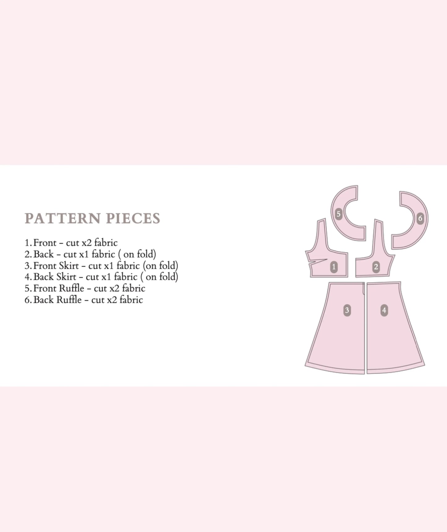 Ruffle Off Shoulder Mini Summer Dress Sewing Pattern