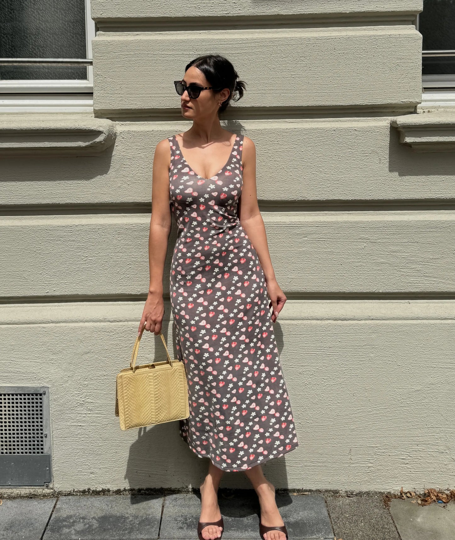 Midi Sun Dress Beginner Sewing Pattern