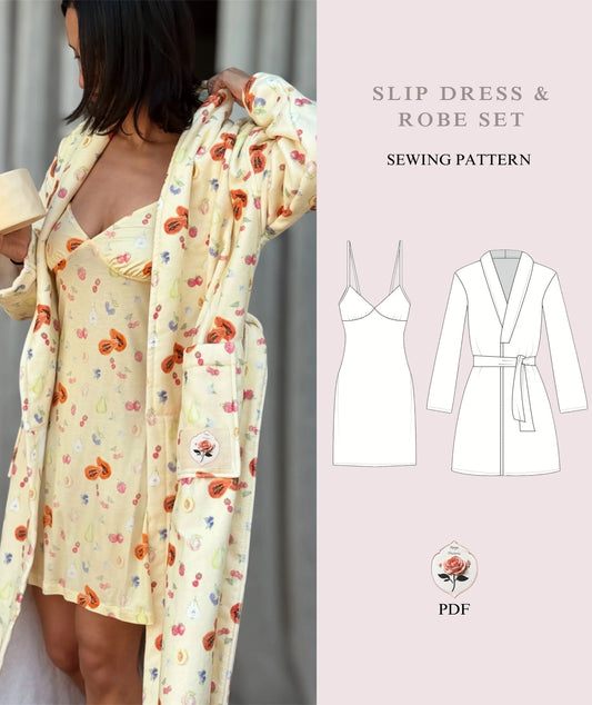 Robe & Slip Dress Sewing Pattern