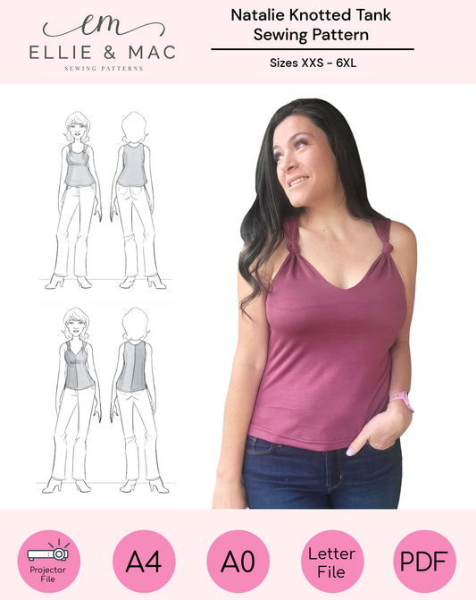 Natalie Knotted Tank Top Pattern