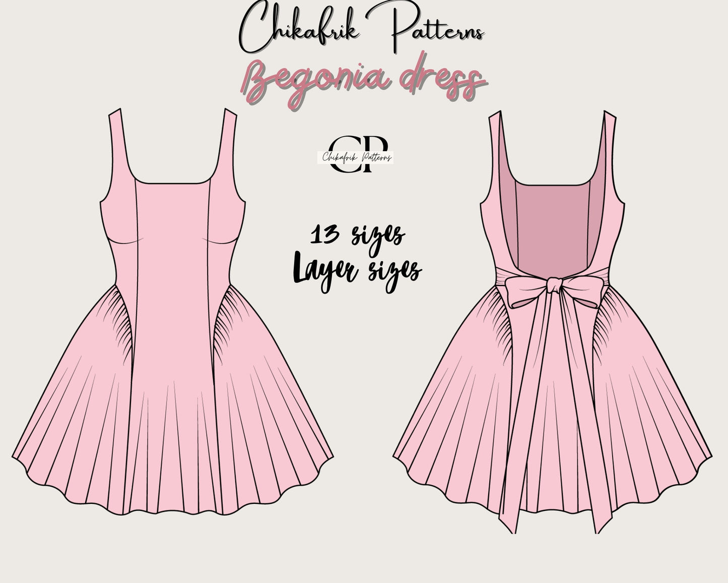 Begonia dress pattern