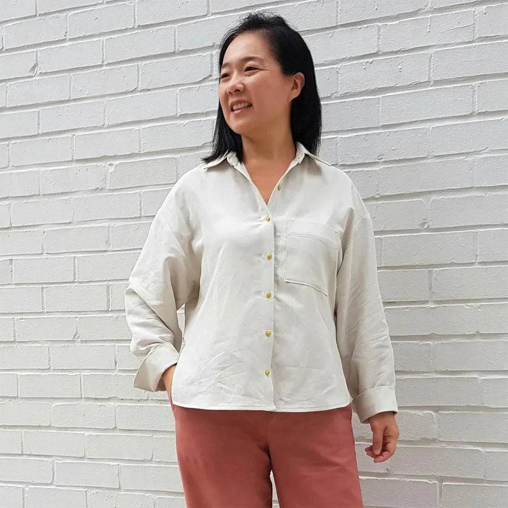 Boxy Shirt sewing pattern