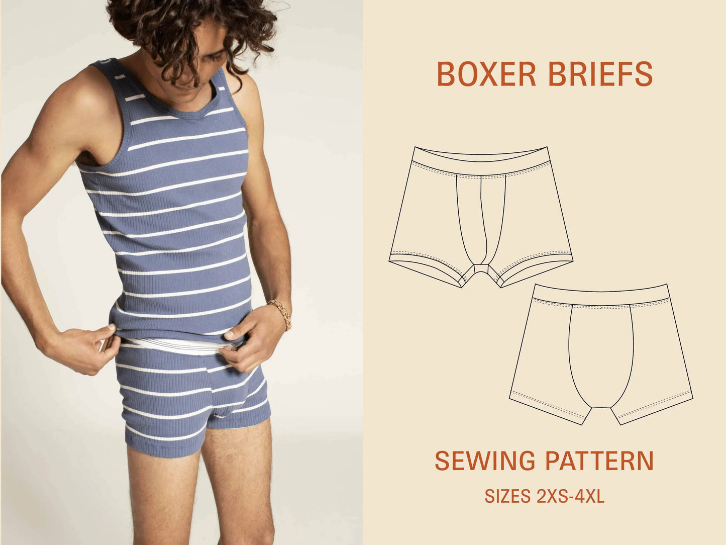 Brief underpants pattern