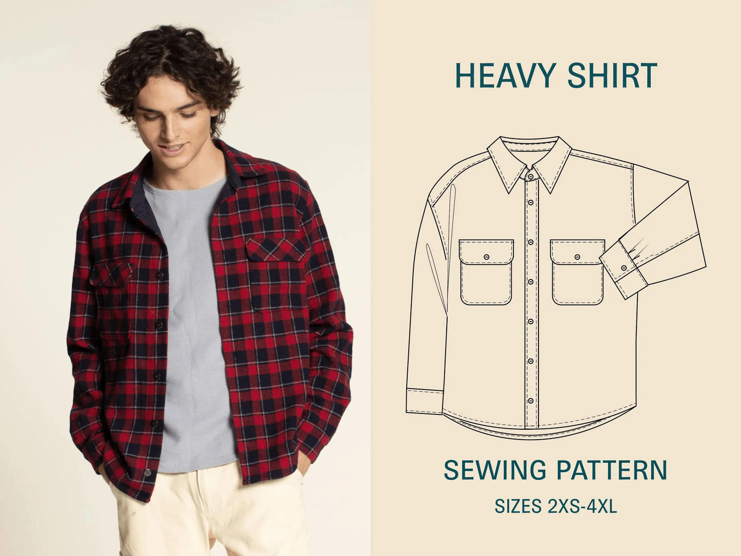 Heavy shirt sewing pattern