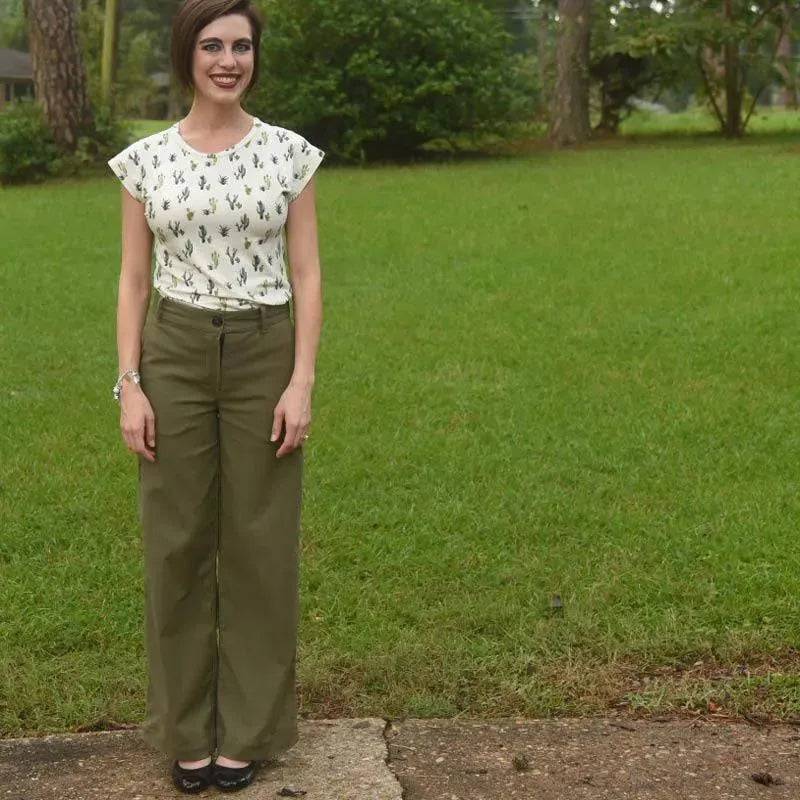 Hepburn pants Sewing Pattern