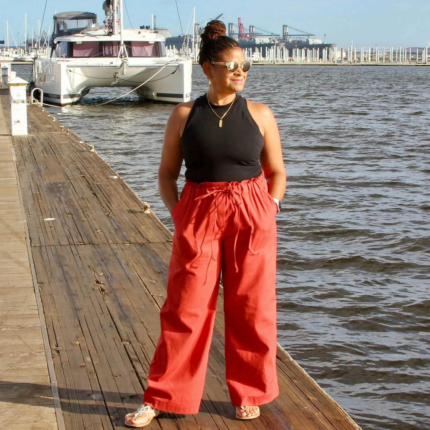 High Waist Pants Sewing Pattern