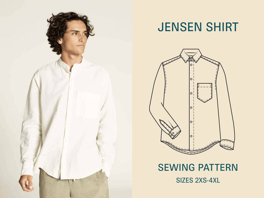 Jensen Shirt sewing pattern