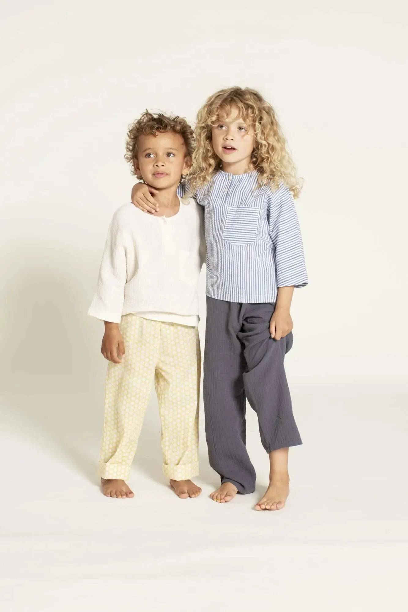 Kids Pjama Pants sewing pattern