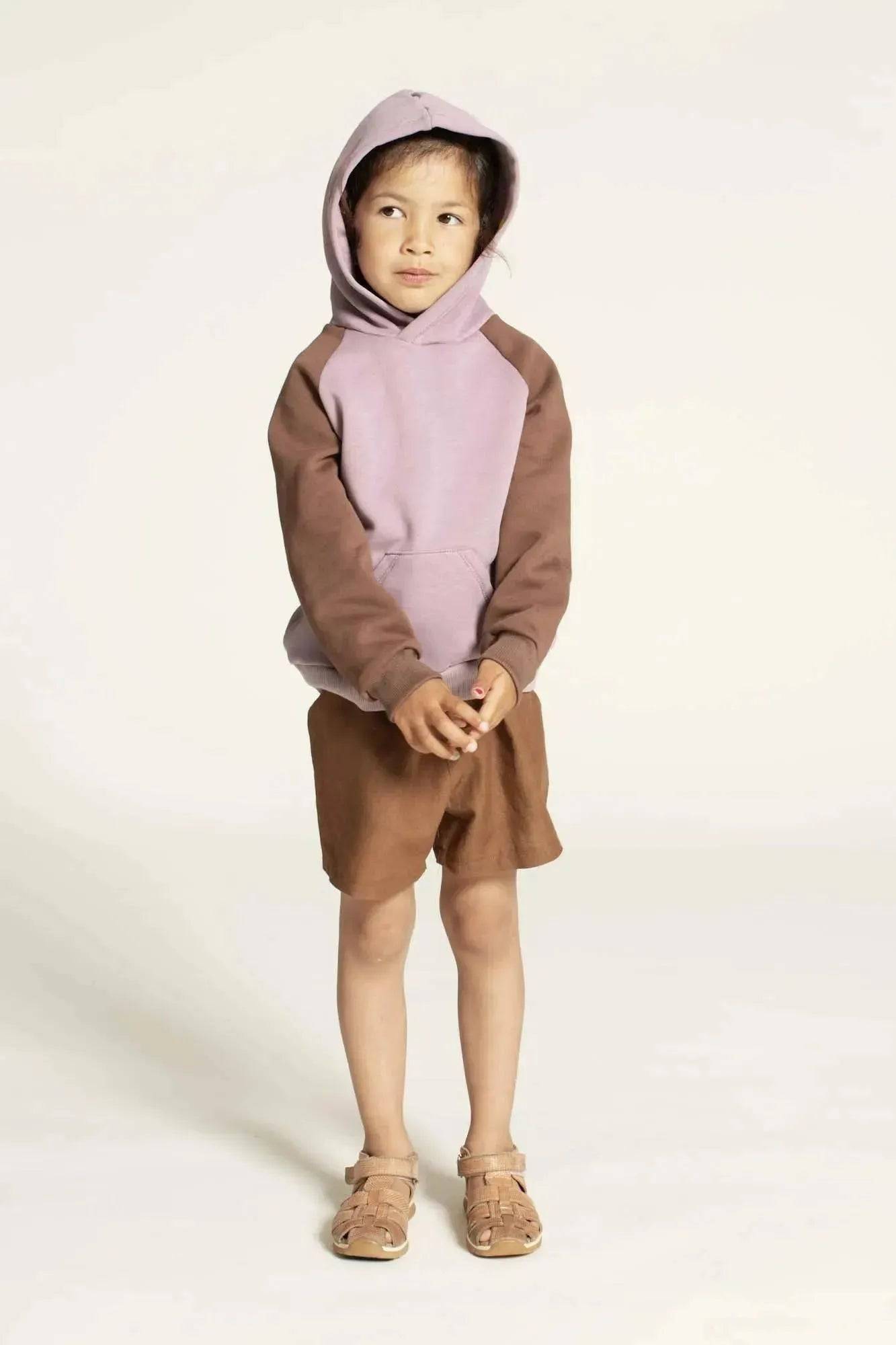 Kids sweatshirt sewing pattern