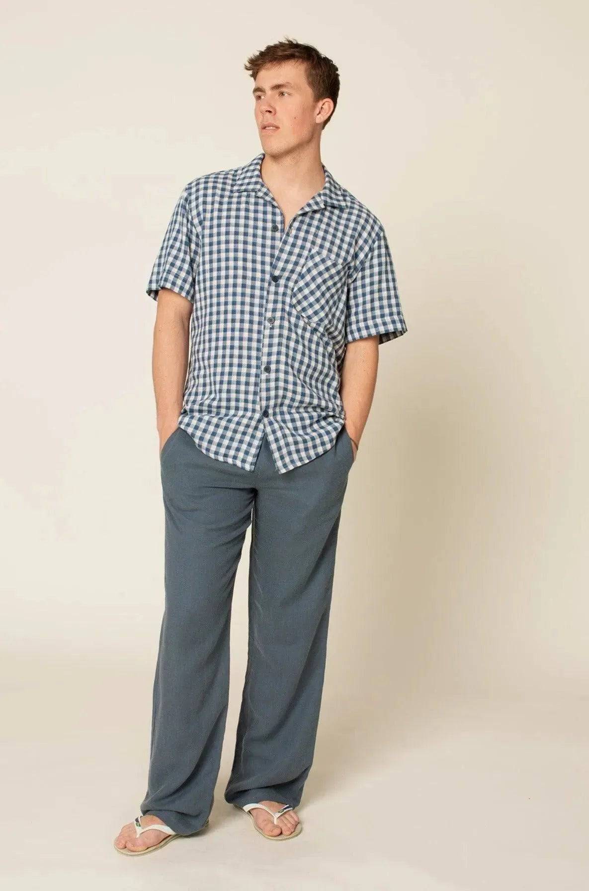 Loose Linen Pants Sewing pattern