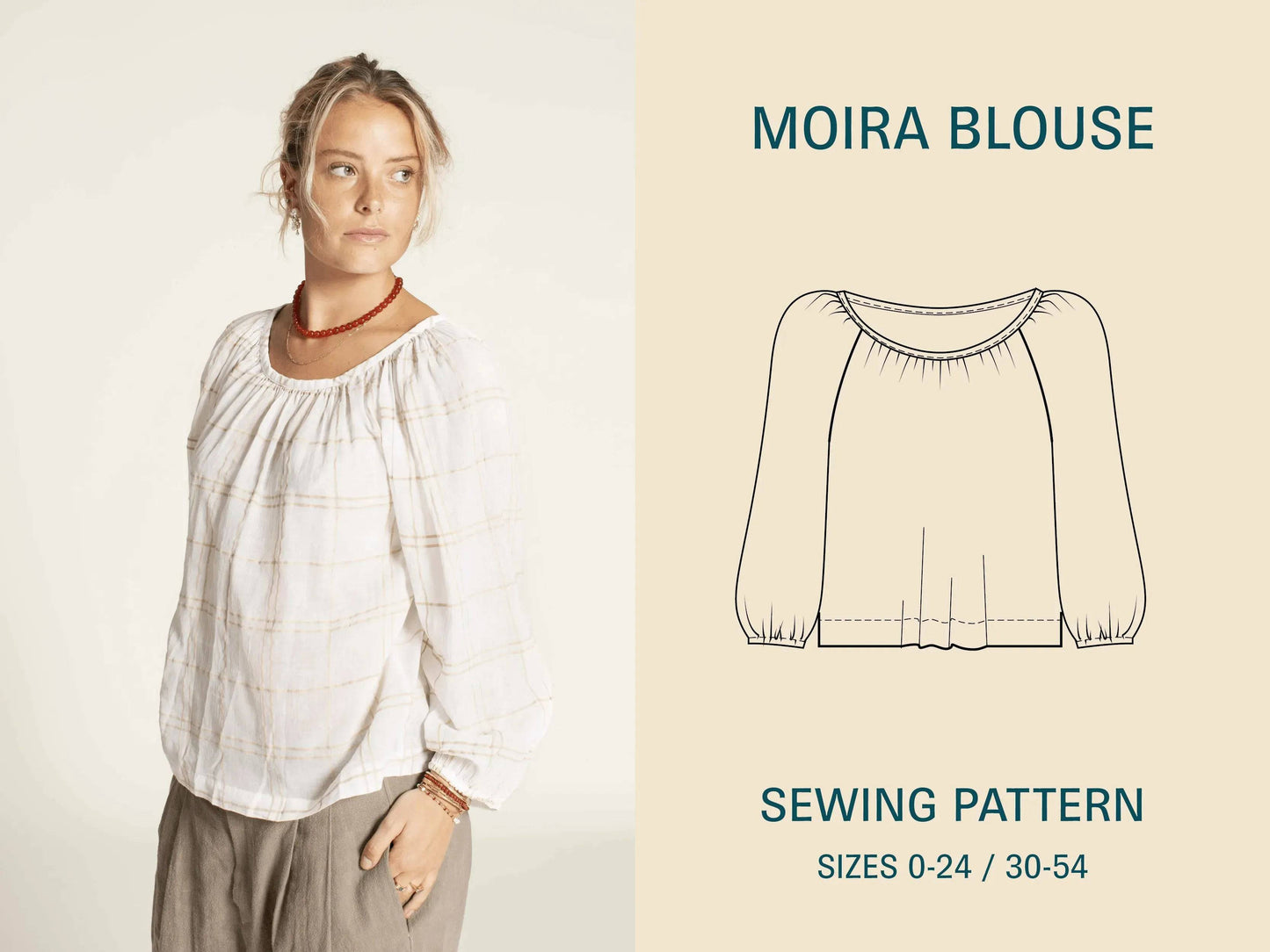 Moira blouse Sewing Pattern