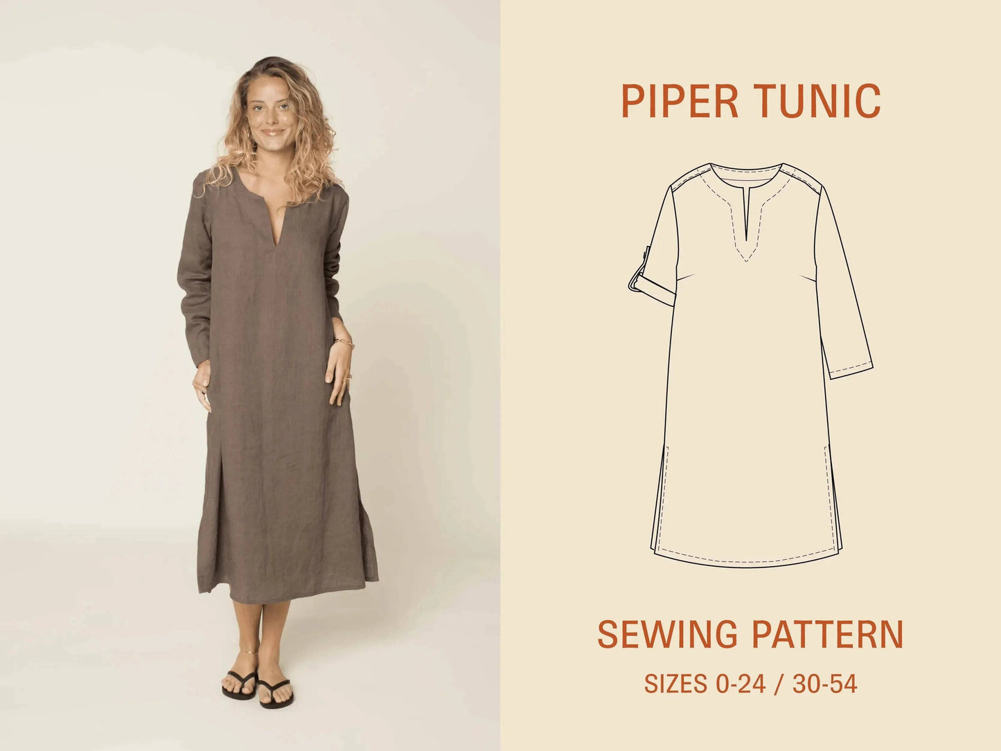 Piper Tunic Sewing Pattern