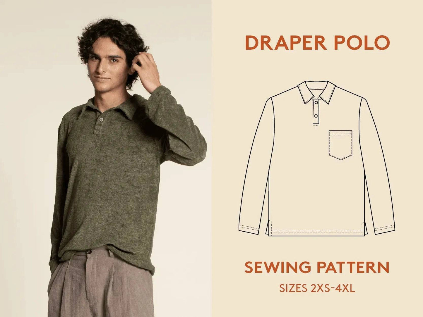 Polo shirt Sewing Pattern