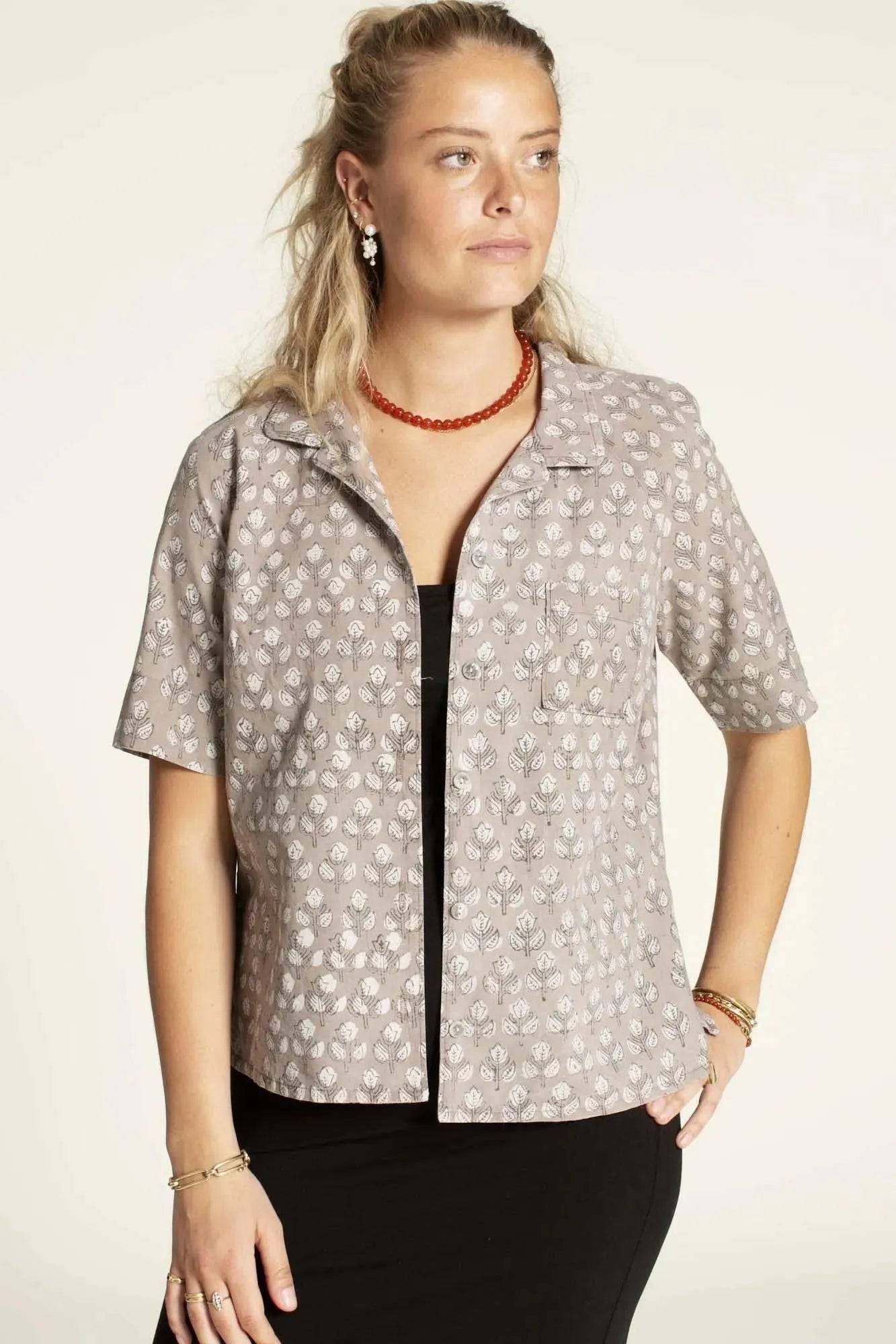 Tropicana Shirt Sewing Pattern