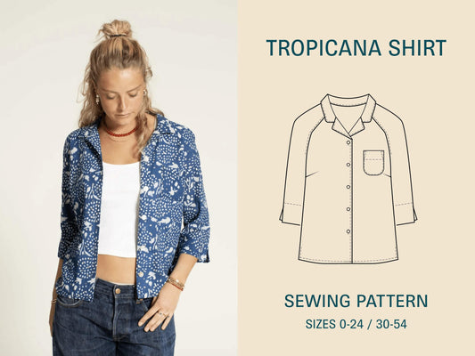 Tropicana Shirt Sewing Pattern