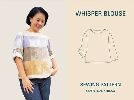 Whisper Blouse Sewing Pattern